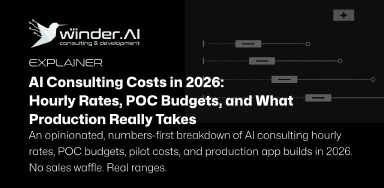 AI Consulting Costs in 2026: Hourly Rates, POC Budgets, and What Production Really Takes