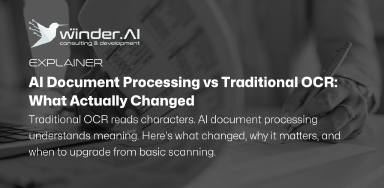 AI Document Processing vs Traditional OCR: What Actually Changed