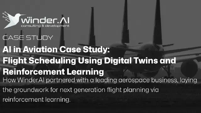 AI in Aviation Case Study: Flight Scheduling Using Digital Twins and Reinforcement Learning