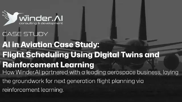 AI in Aviation Case Study: Flight Scheduling Using Digital Twins and Reinforcement Learning