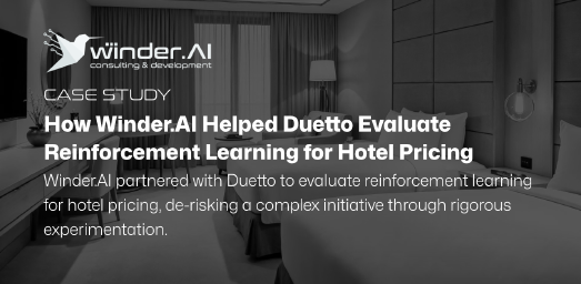 Featured image for How Winder.AI Helped Duetto Evaluate Reinforcement Learning for Hotel Pricing