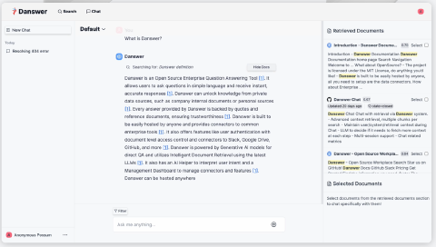 An image of the Onyx user interface.