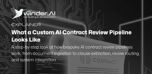 Featured image for What a Custom AI Contract Review Pipeline Looks Like