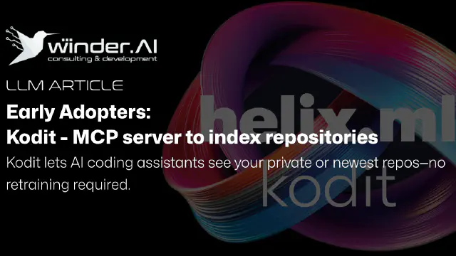Early Adopter Release of Kodit: MCP server to index external repositories