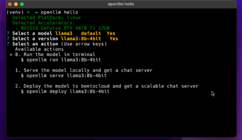 Example BentoML Deployment (source)