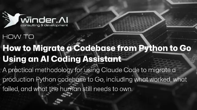 How to Migrate a Codebase from Python to Go Using an AI Coding Assistant