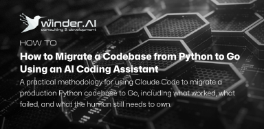 How to Migrate a Codebase from Python to Go Using an AI Coding Assistant