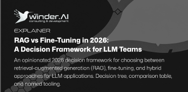 RAG vs Fine-Tuning in 2026: A Decision Framework for LLM Teams