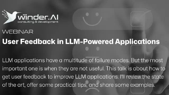 User Feedback in LLM-Powered Applications